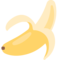 Banana emoji on Mozilla
